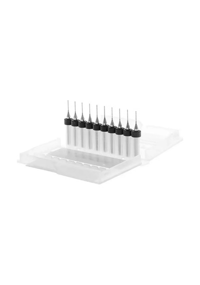 0.4mm Pcb Matkap Ucu Seti - 10 Adet Kutulu