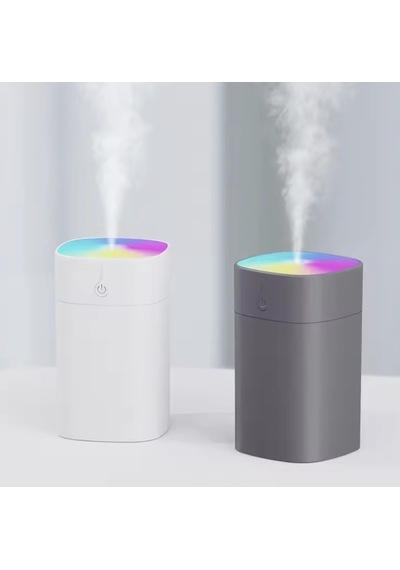 Led Işıklı Ultrasonik Hava Nemlendirici 400 Ml Sessiz Usb Aromaterapi Humidifier Ev Ofis Araç