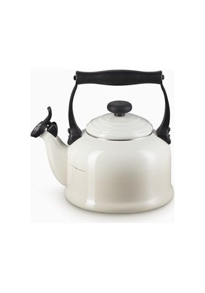 Le Creuset Geleneksel Islık Çalan Emaye Kaplı Çaydanlık, 2.1l Çaydanlıklar Meringue