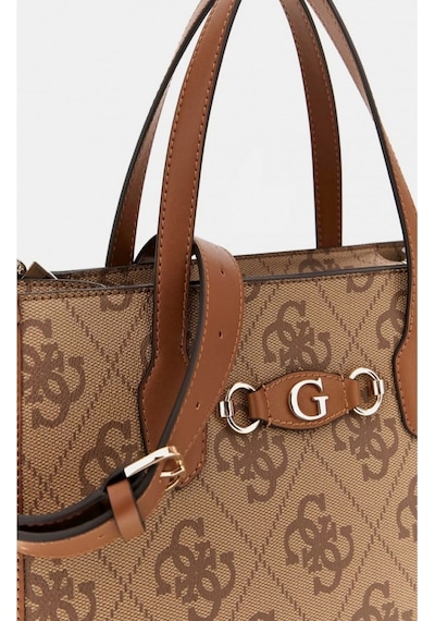 Guess Kadın Kahvereni Izzy 4g Logolu El Çantası Kahverengi