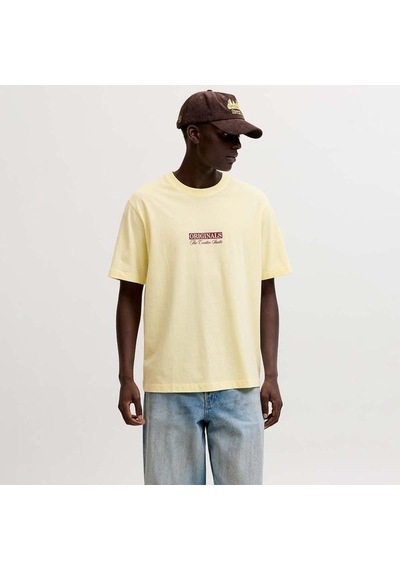 Jack & Jones Jack&jones Savona Box Erkek Sarı Tişört