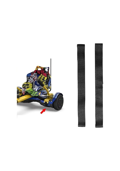 Citymate Elektrikli Kaykay Hoverkart Aksesuarı Cırtı Tüm Modeller Uyumlu Hoverkart Cırt 1 Çift 2 Adet