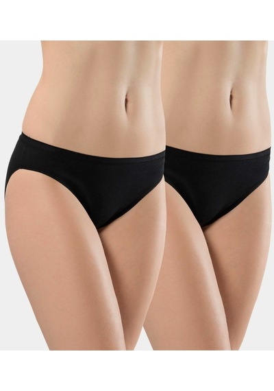 Türen Kadın Biyeli Dikişsiz 2'li Pamuklu Bikini Külot 001