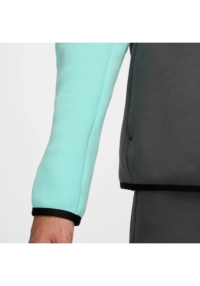 Nike Tech Fleece Fz Windrunner Hoodie Erkek Sweatshirt-sportxoutlet Gri - Beyaz