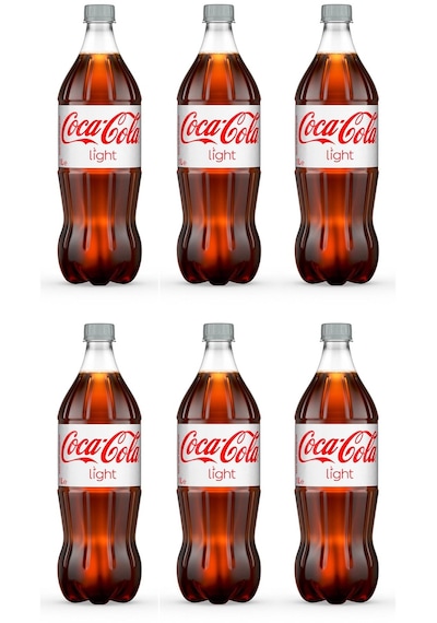 Coca Cola Kola Light 1 Lt X 6 Adet