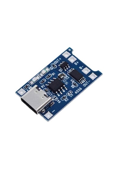 1 Adet Aspilsan Li-ion Pil, Tp4056 Type-c Pil Şarj Devresi Ve Type-c 5v 2a Adaptör