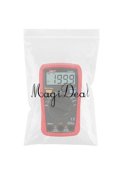 Ayrex Magideal Ut33 A + Auto Dijital Multimetre 1999 Ölçekli Dc/ac Cap Frequency Diyot Test Cihazı Çok Aşamalı Tes
