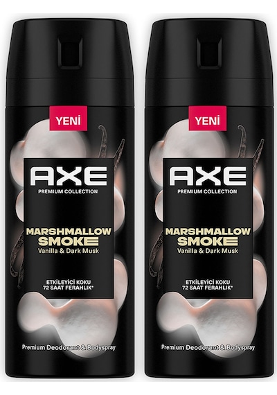 Axe Premium Collection Erkek Deodorant Marshmallow Smoke 150 Ml X2