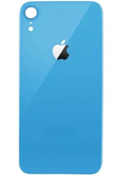 Apple Uyumlu iPhone Xr Arka Pil Batarya Kapak Mavi