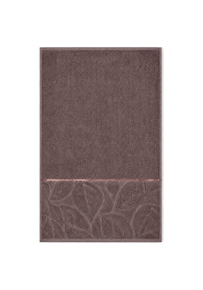 El Yüz Havlusu 50x90 Cm Kısmi Kadife Lunaria Collection 230 Gr Mürdüm