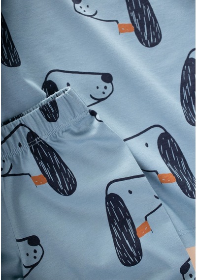 Cigit Pijama Takım 1-7 Yaş Mavi