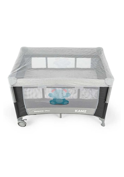 Kanz Sleepside +Plus Anne Yanı Park Yatak Ve Oyun Parkı Siyah + Yatak
