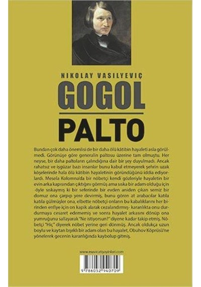 Palto - Nikolay Vasilyeviç Gogol - Mavi Çatı Yayınları