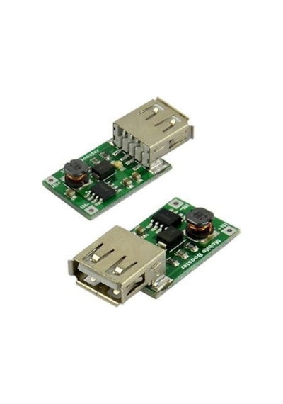 5V 1200 Ma Usb Çıkışlı Voltaj Yükseltici Regülatör Kartı N11.1250