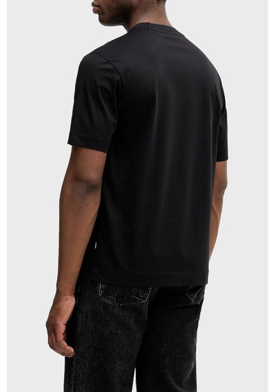 Boss Erkek T Shirt 5055905 0001 Siyah Siyah