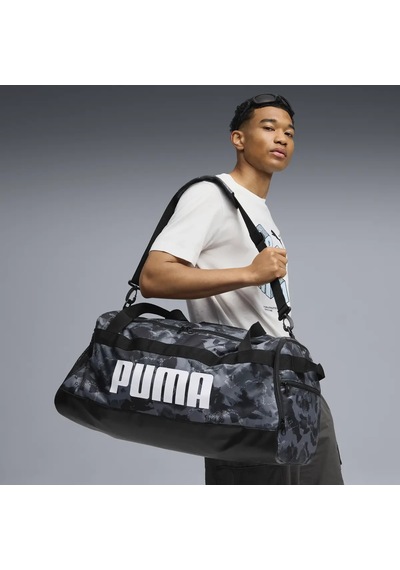 Puma Puma Challenger Aop Medium Sports Bag Pu Unisex Siyah Çanta