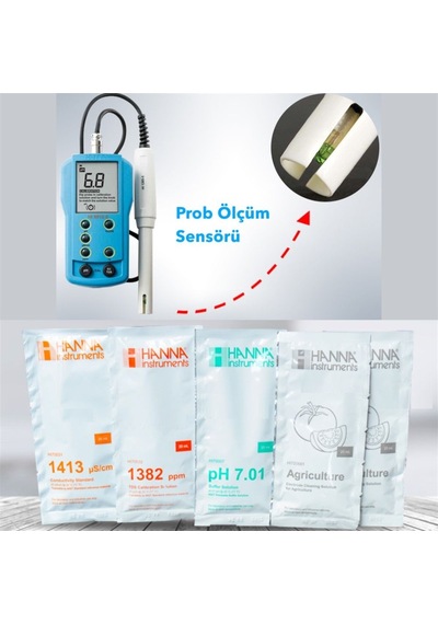 Hanna Hı 9812-51 Harici Problu Ph / Ec / Tds / Sıcaklık Ölçer