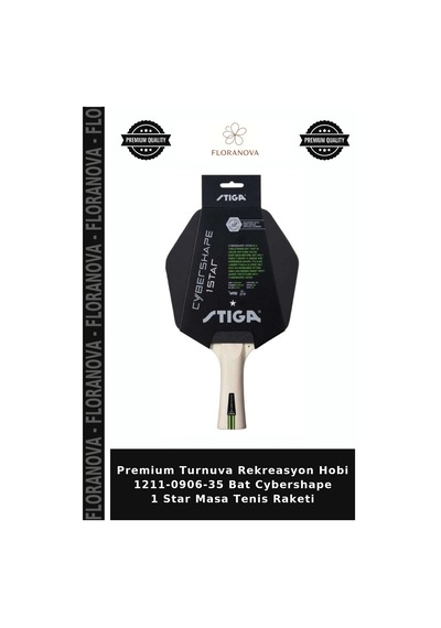Premium Turnuva Rekreasyon Hobi 1211-0906-35 Bat Cybershape 1 Star Masa Tenis Raketi
