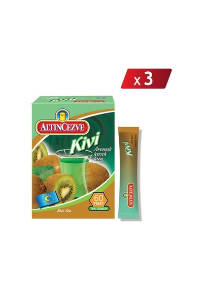 Altıncezve Kivi Aromalı Tek İçimlik İçecek Tozu 3'lü 40 x 1.5 G