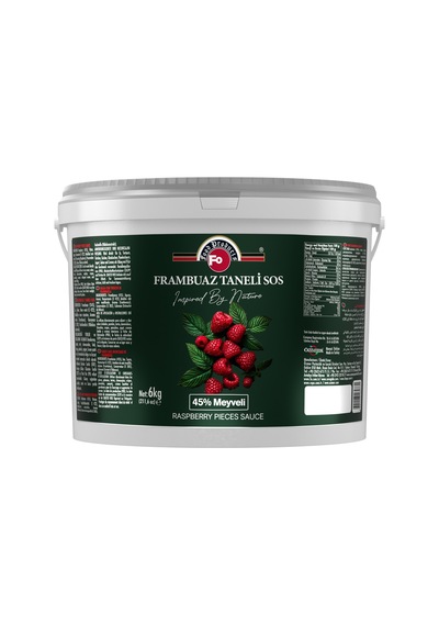 Frambuaz Taneli Sos 6 Kg