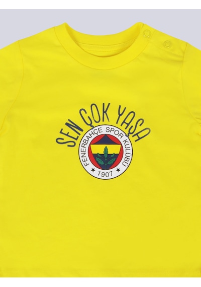Fenerbahçe Bebek Sen Çok Yaşa Tshırt SARI