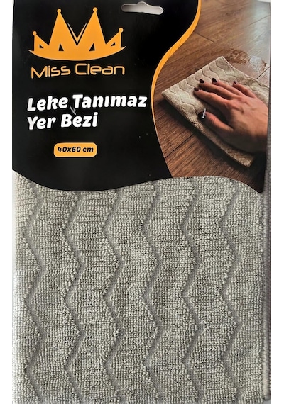 Miss Clean Mikrofiber Kurulama Bezi 40 60 Cm Leke Tutmaz Koku Yapmaz 1 Adet Belirtilmemiş