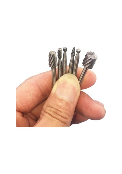 Mini Gravür Makinası Için Ahşap Oyma Törpüleme Delme Eğe Freze Uç Seti Kalıpçı 11 Parça Kalıpçı