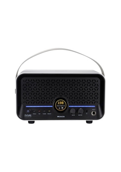 Mooer F15ilıswh Şarjlı Akıllı Gitar Amfisi Snowfall White