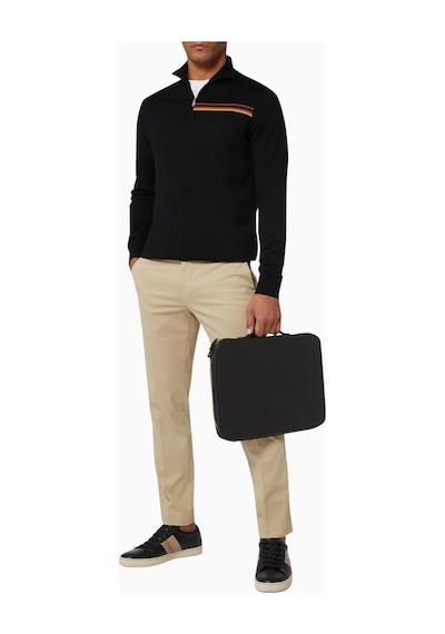 Montroi Laptop Case 15" Deri Kılıf Şık Ve Dayanıklı Tasarım Unisex Çanta El Çantası Siyah