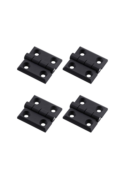 Plastik 50x50 Mm 2 Adet Set Yaprak Menteşe Dayanıklı Dolap Çekmece Kapak Ve Mobilya Menteşe Çok Renkli