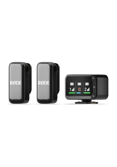 Rode Wireless Micro Camera Kit Evrensel Kamera Bağlantısına Sahip Ultra Kompakt Kablosuz Mikrofon