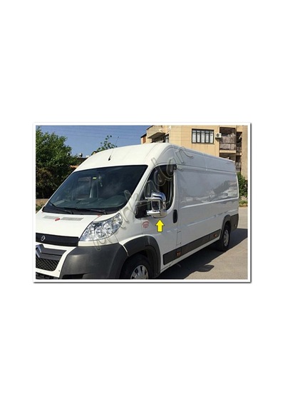 Markadan Citroen Jumper Krom Ayna Kapağı 2006 Sonrası 2 Parça Abs