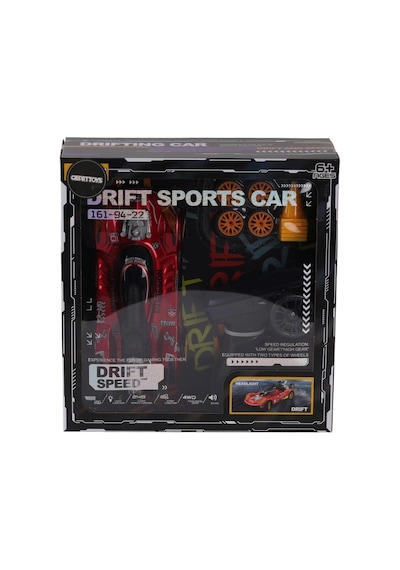 38046 2 4g Kontrol Duman Atan Yüksek Hızlı Yedek Drift Tekerli Araçlar Kırmızı