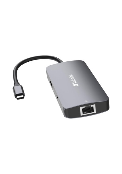 Usb-c Pro Multiport Hub 5'i 1 Arada, Çoklu Bağlantı Noktalı Adaptör, Usb-c, Hdmı, Rj45, Usb-a Ve Usb-c Pd, Mac, Apple Uyumlu MacBook Pro/air, İpad Pro, Thinkpad, Windows Bilgisayar, Dizüstü Bilgisayar Ve