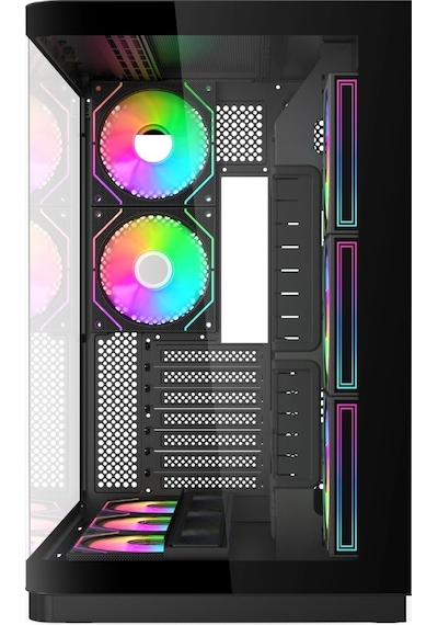 Hyper Rocket V335r Atx 8 Argb Fan Siyah Oyuncu Kasası