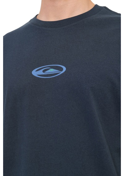 Quiksilver Flowers Surfıng Lacivert Erkek Kısa Kol T-shirt 000000000102526227