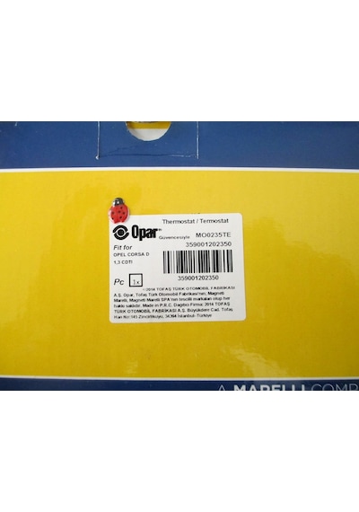 55224022 Termostat 1,3 Kisa Tip Doblo-Linea-Fiorino MAGNETTİMAREL