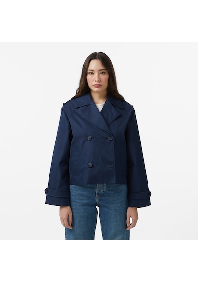 Nautica Kadın Lacivert Regular Fit Trençkotdüz65j010t