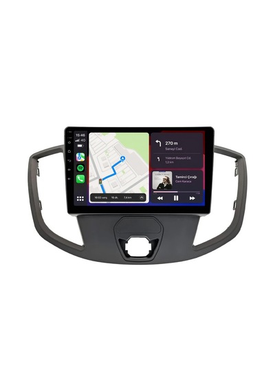 Ford Transit 2014-2018 Android Multimedya Carplay Android Auto Navigasyon Kameralı 6gb Ram 64gb 9"