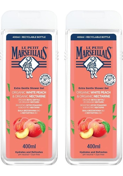 Le Petıt Marseılıaıs 2 400ml Duş Jeli Beyaz Şeftali Diğer