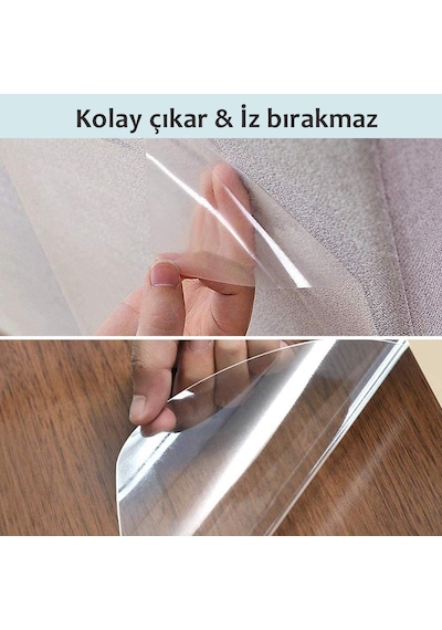 Pawaway Kedi Eğitim Bandı Tek Yüz Yapışkanlı Tırmalama Caydırıcı Koltuk Mobilya Koruyucu Şeffaf 25 x 45 CM 4 Adet