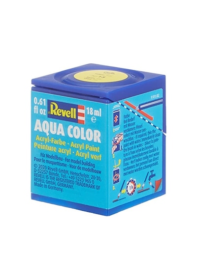 - Su Bazlı Maket Boyası Sarı Mat 18 Ml 36115 0,15 L
