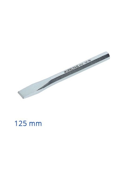 İzeltaş Tesviyeci Düz Keski Krom 125 MM