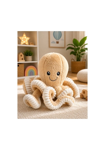 Yumuşak Yastık Peluş Ahtapot Uzun Kollu Deniz Canlısı Peluş Ahtapot Hediyelik