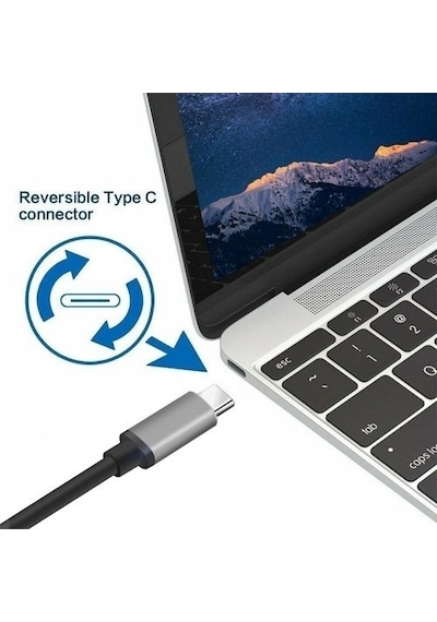 Daytona Ch-01 Type-C To 4K Ultra Full Hd Hdmı Usb-C Tak Çalışt...