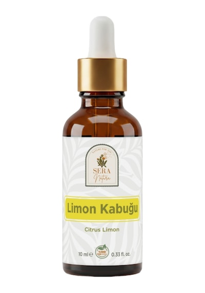 Limon Kabuğu Uçucu Yağı 10 Ml %100 Saf, Ferahlatıcı Ve Canlandırıcı Etki 10 ML