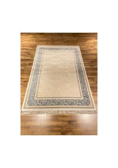 Velvet 562aa Mavi-krem Halı Çok Renkli
