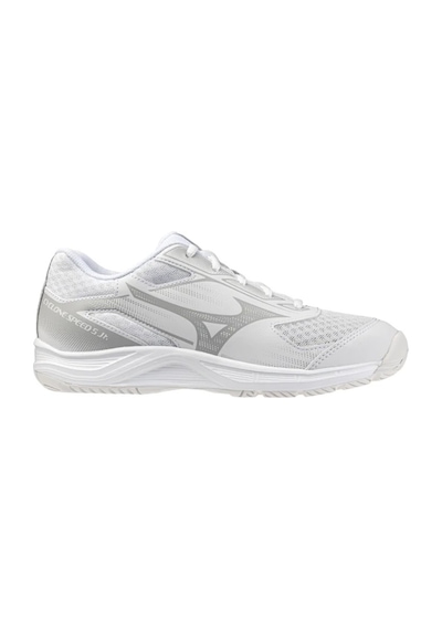 Mizuno Cyclone Speed 5 Jr. Çocuk Voleybol Ayakkabısı Beyaz Çok Renkli