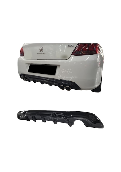 Peugeot 301 Difüzör (Plastik) Peugeot 301 Arka-Tampon-Difizör-Ek