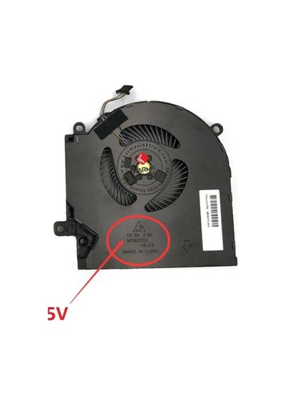 Hp Omen 15-ek, 15-en Serisi Notebook GPU Fan / Ver.2 (Sol Fan - 5V)  - FAN710V2
